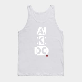 Aikido Shapes - White Tank Top